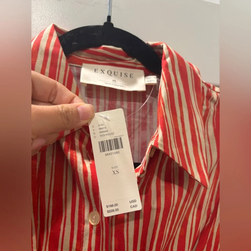 NWT Tobie Shirt Dress by Exquise - Picture 3 of 6